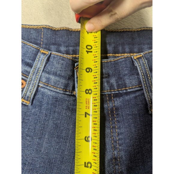 Levis 511 Jeans Mens 30x32 Blue Dark Wash Slim Skinny Fit Stretch Denim Casual - Picture 6 of 16